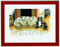 Овцы и собака Eva Rosenstand 14-107